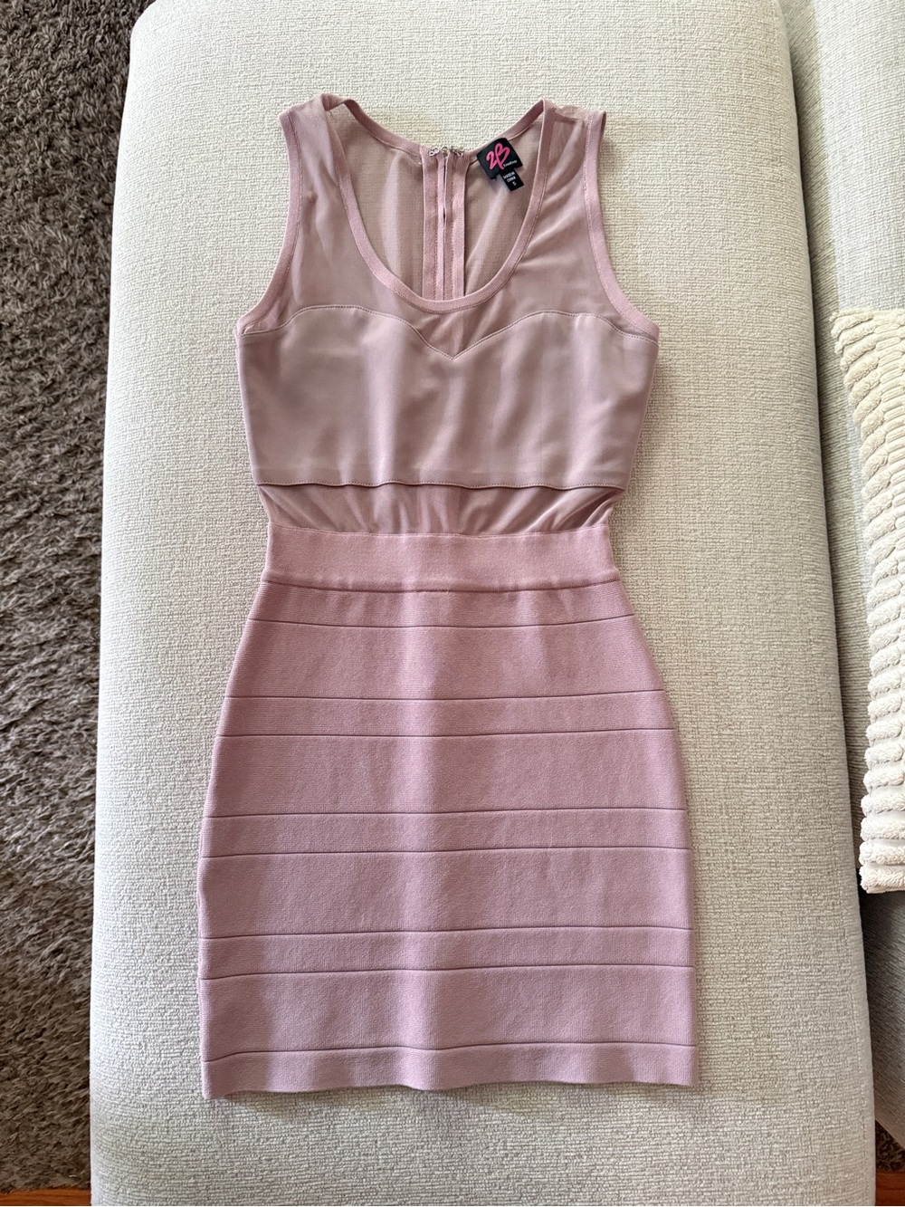 Bebe Pink Bodycon Dress